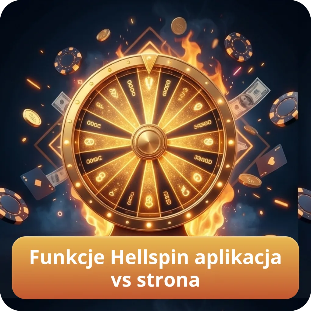 Funkcje HellSpin aplikacja vs strona desktopowa